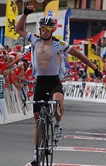 Kim Kirchen wins stage 6 of the Tour de Suisse 2008